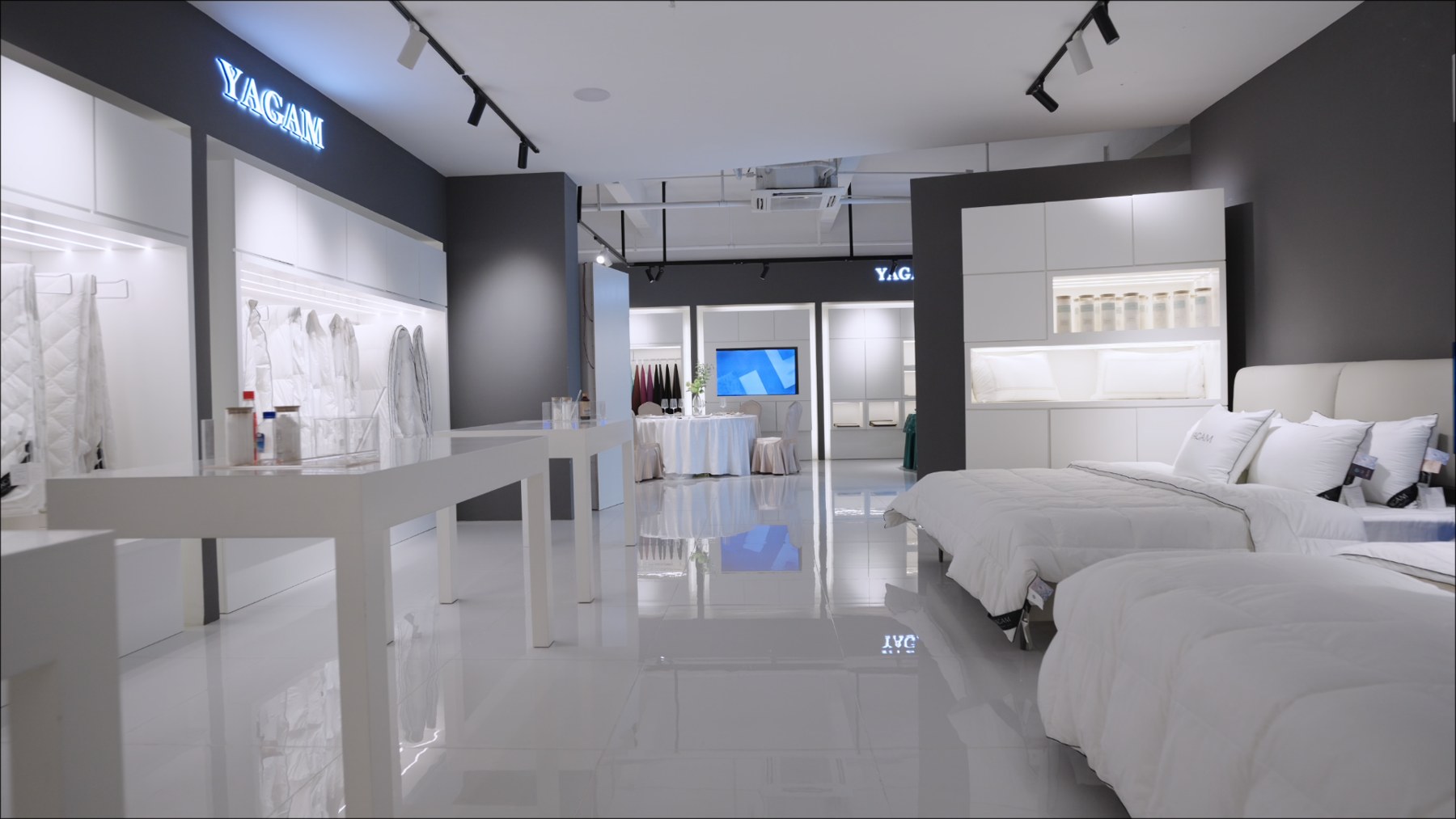 雅高客房布草与床品展厅